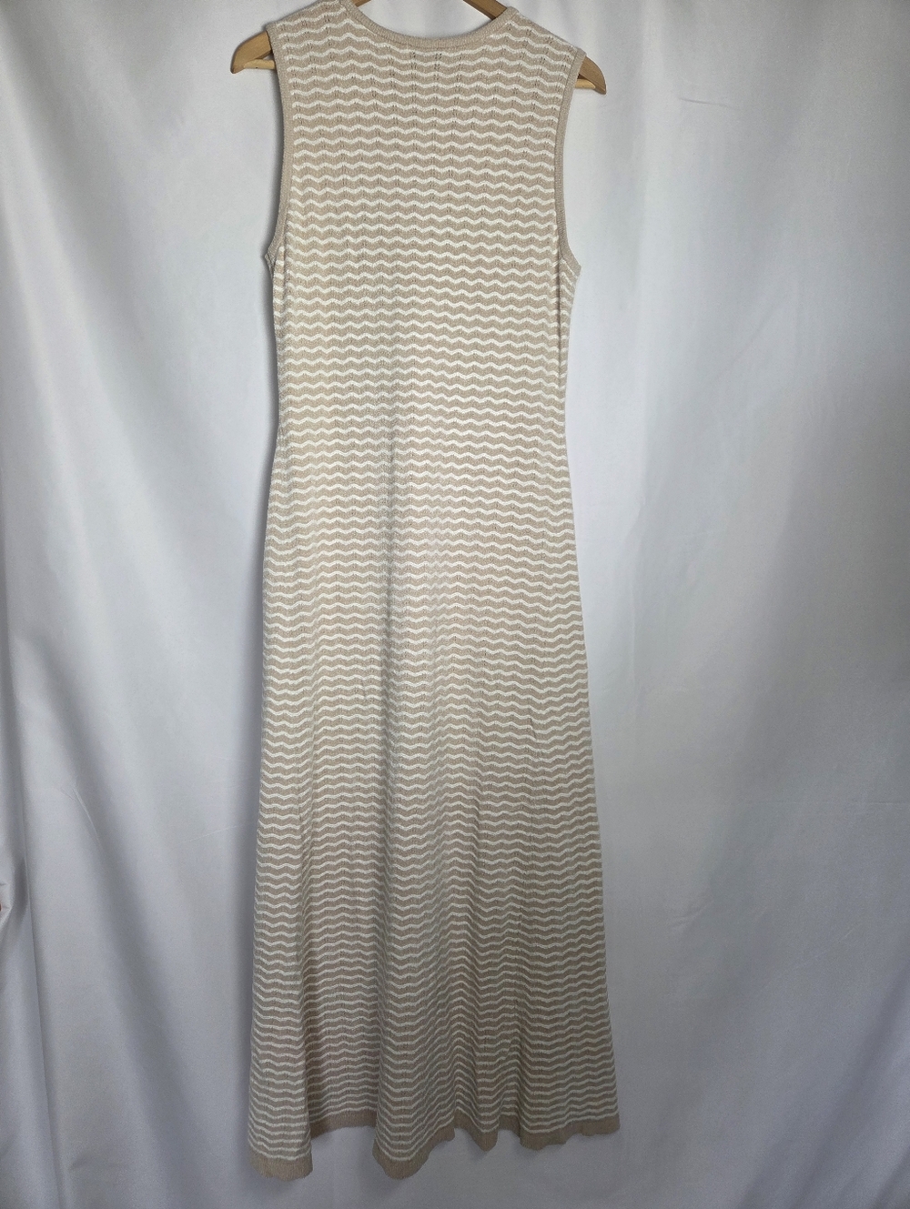 Barefoot Dreams CozyChic Ultra Lite® Pointelle Tank Dress Stone Pearl - Picture 5 of 10
